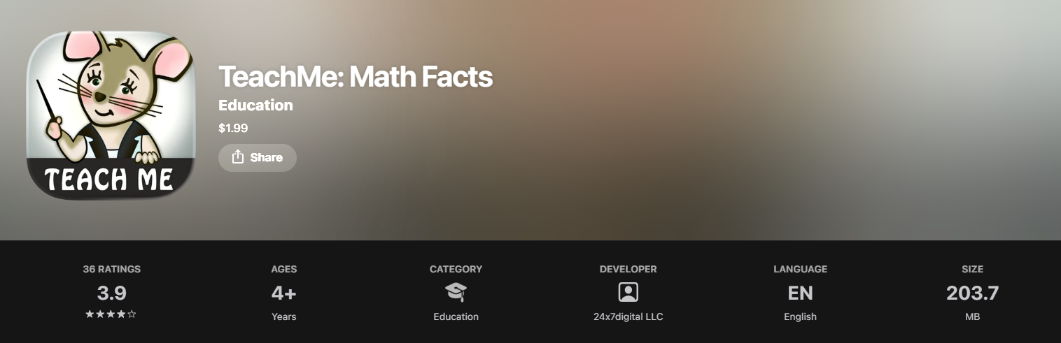 Apps - Math Apps for Kids