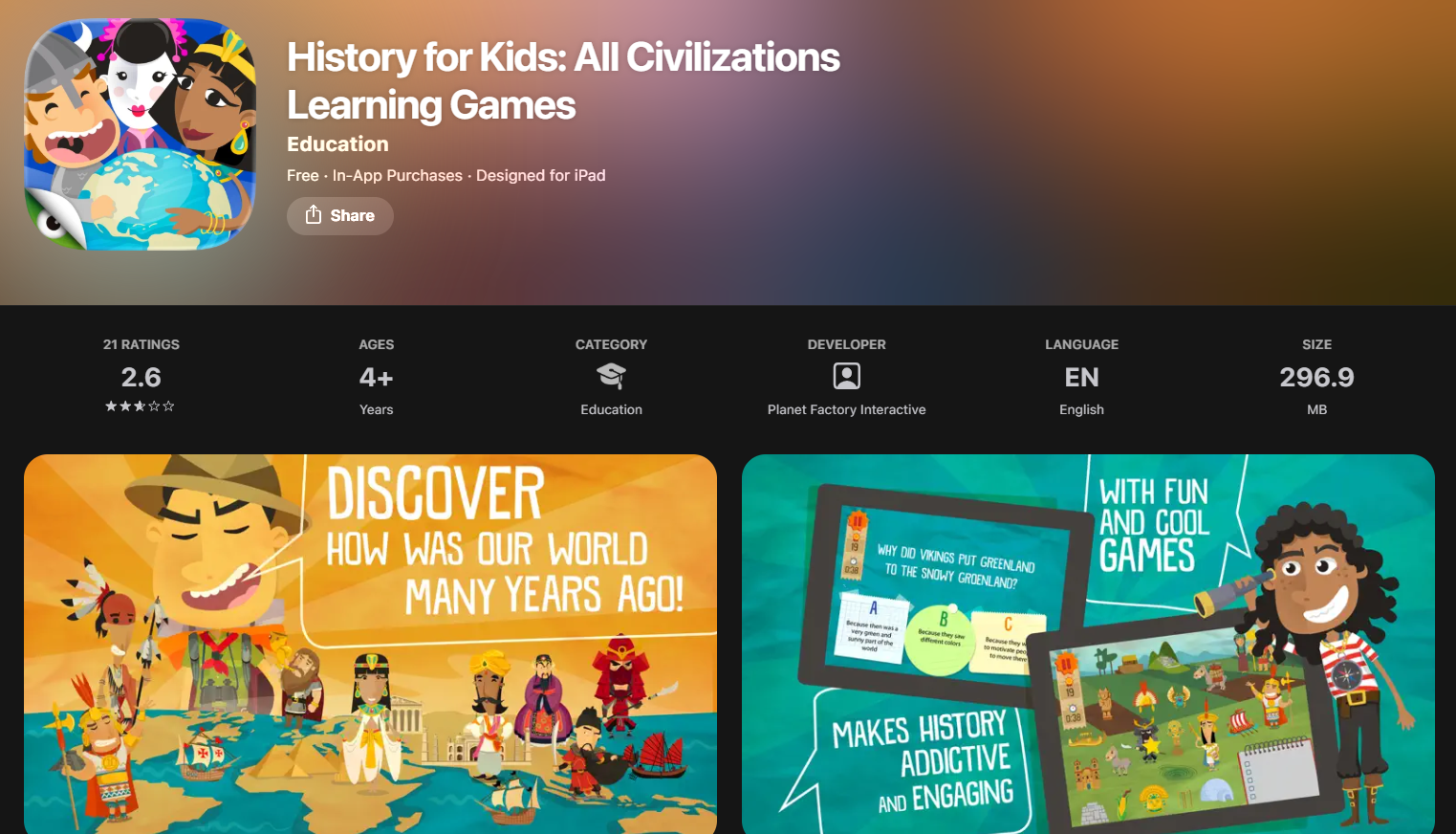 Apps - Best Learning Games for Kids