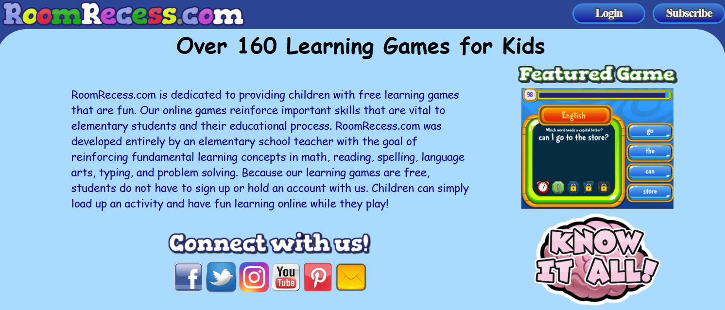 Apps - Best Learning Games for Kids