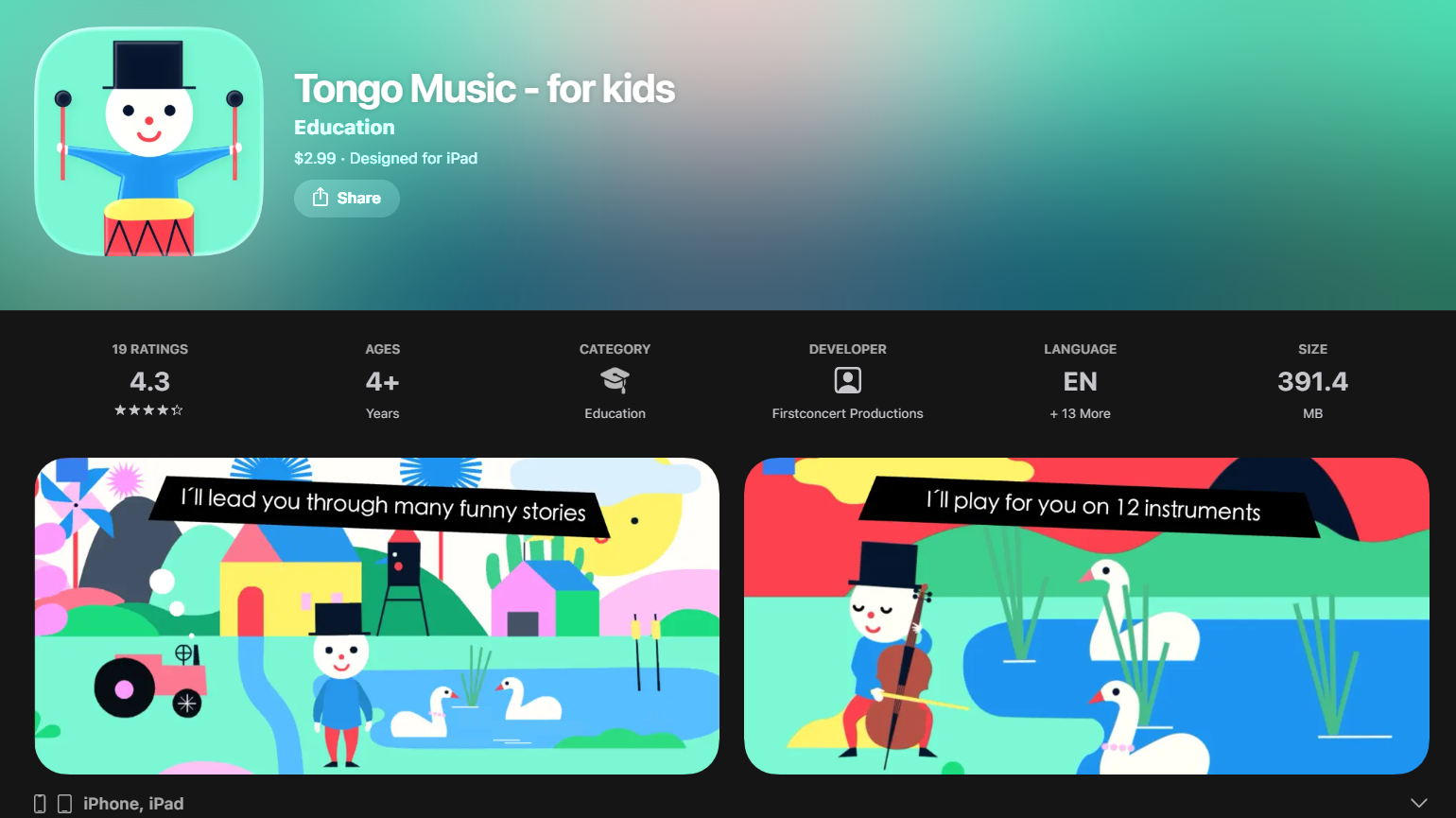 Apps - Best Music Apps for Kids