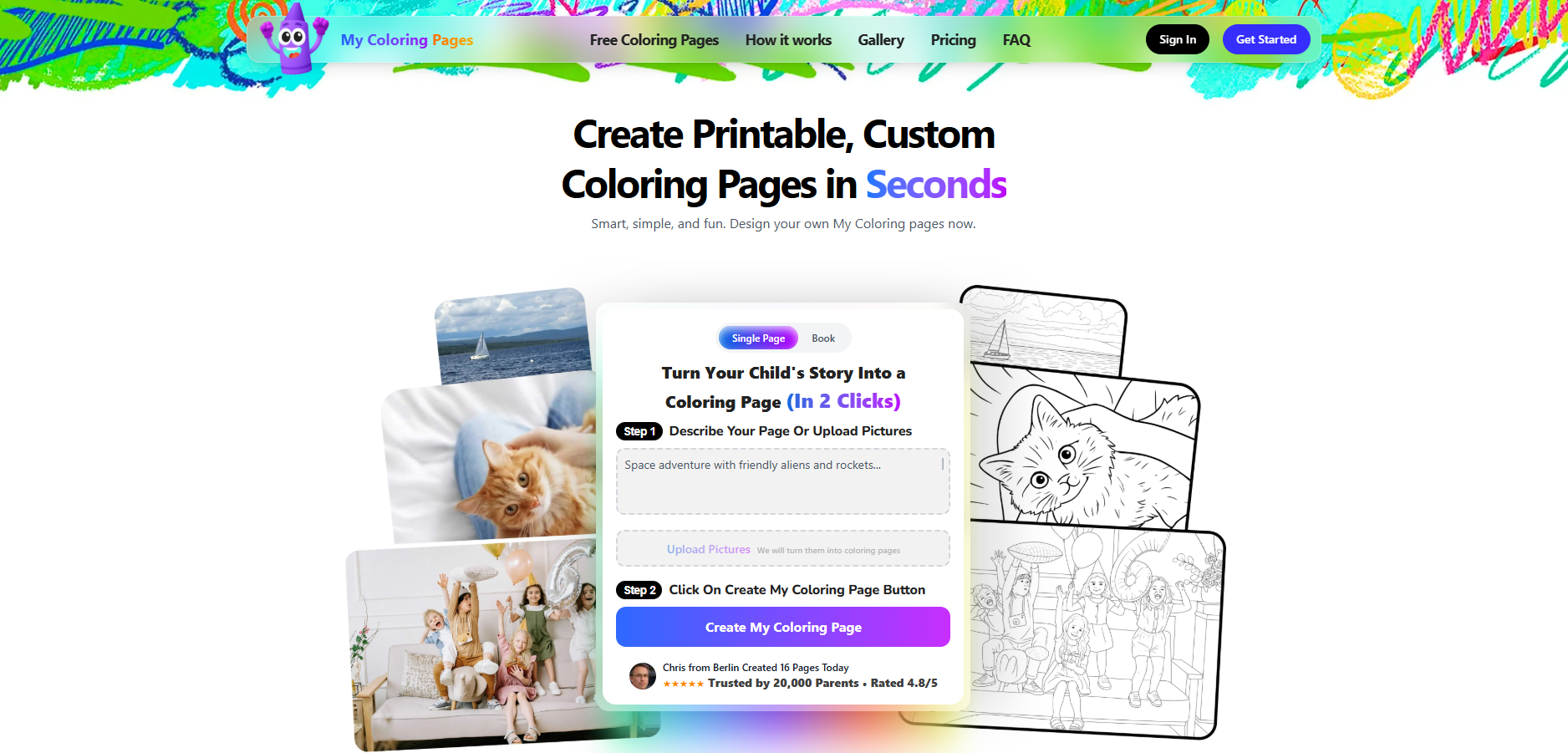 My Coloring Pages - Fun Websites for Kids