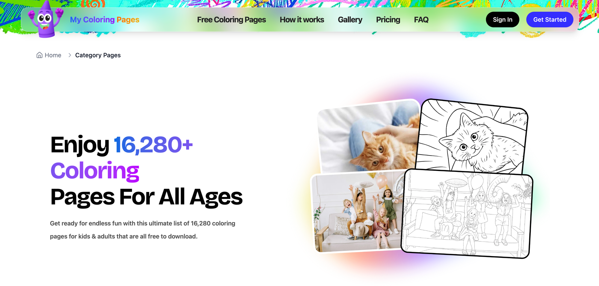 My Coloring Pages&nbsp;&nbsp;