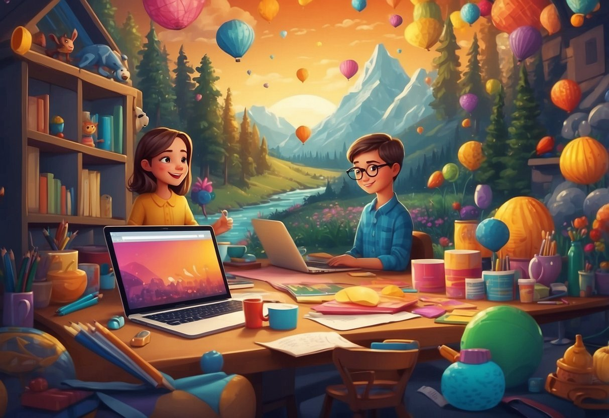 Kids Playing - Art Websites for Kids