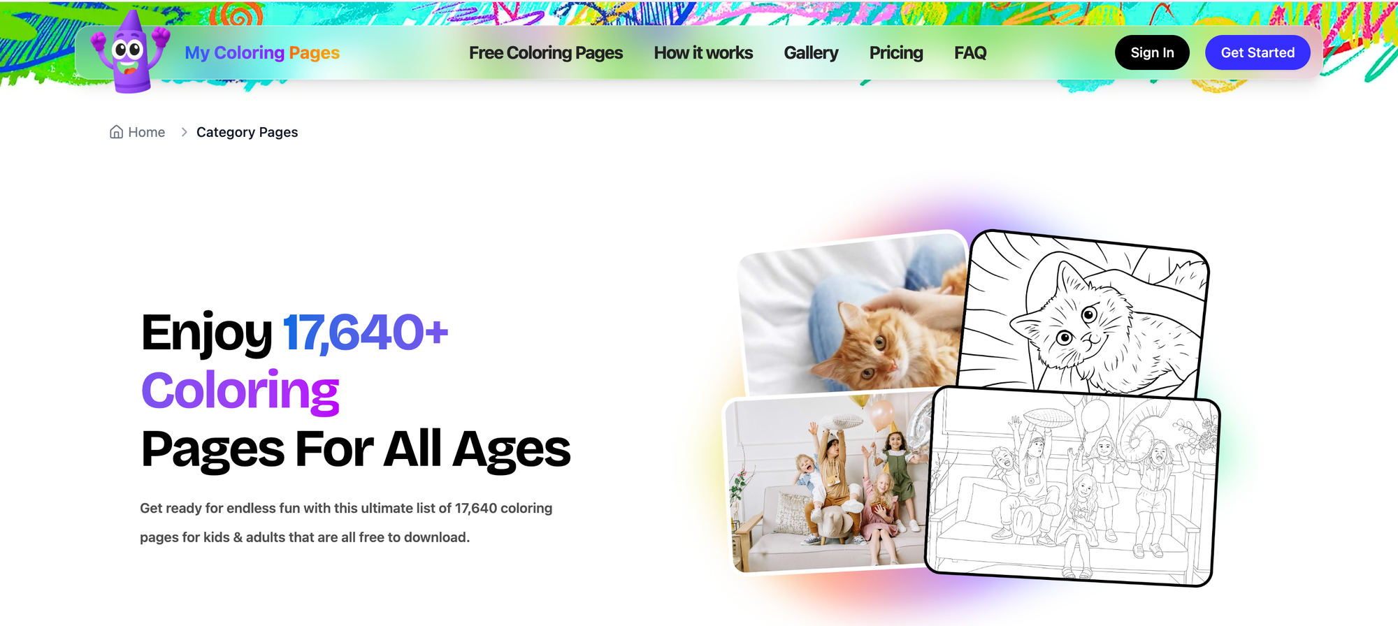 My Coloring Pages&nbsp;&nbsp;