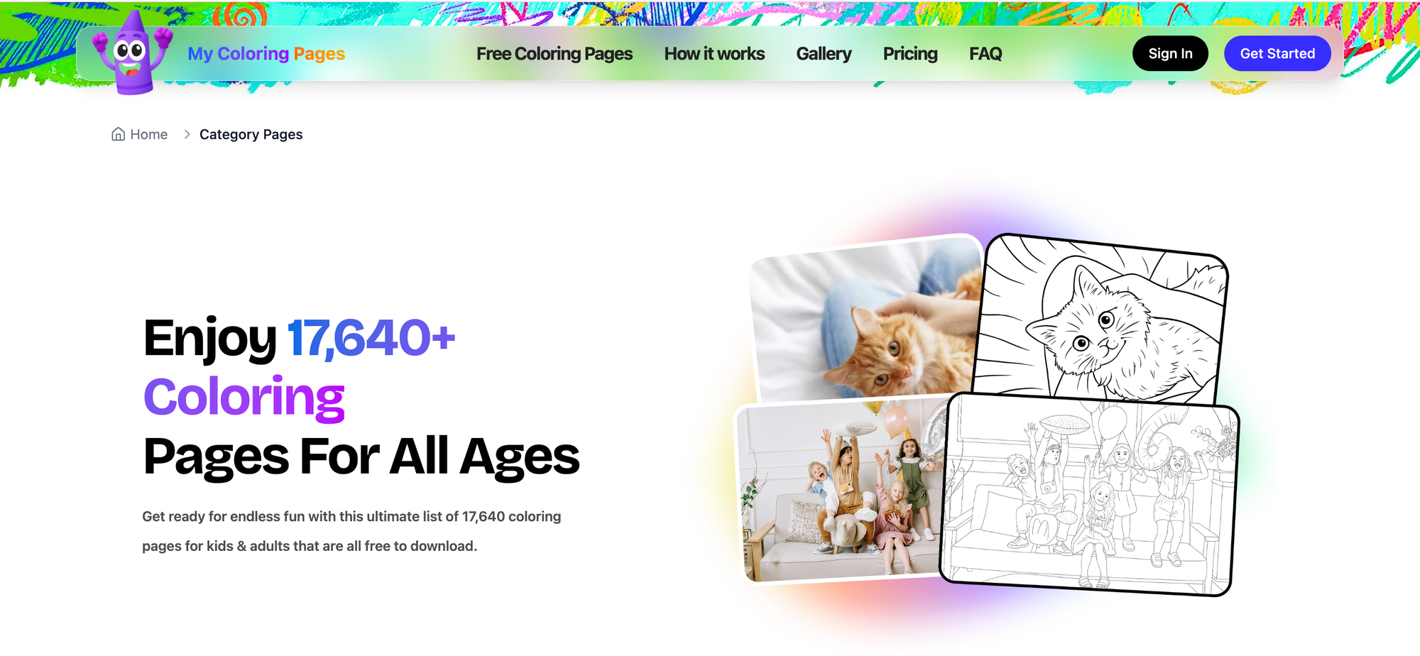 My Coloring Pages&nbsp;&nbsp;