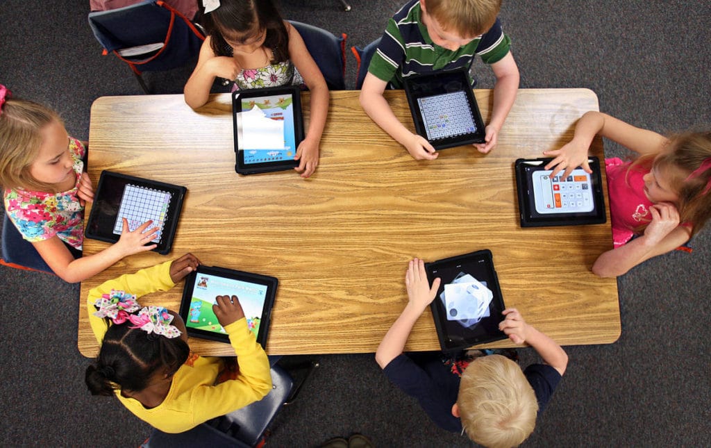 Kids Using Tablet - Best Learning Apps for Kids