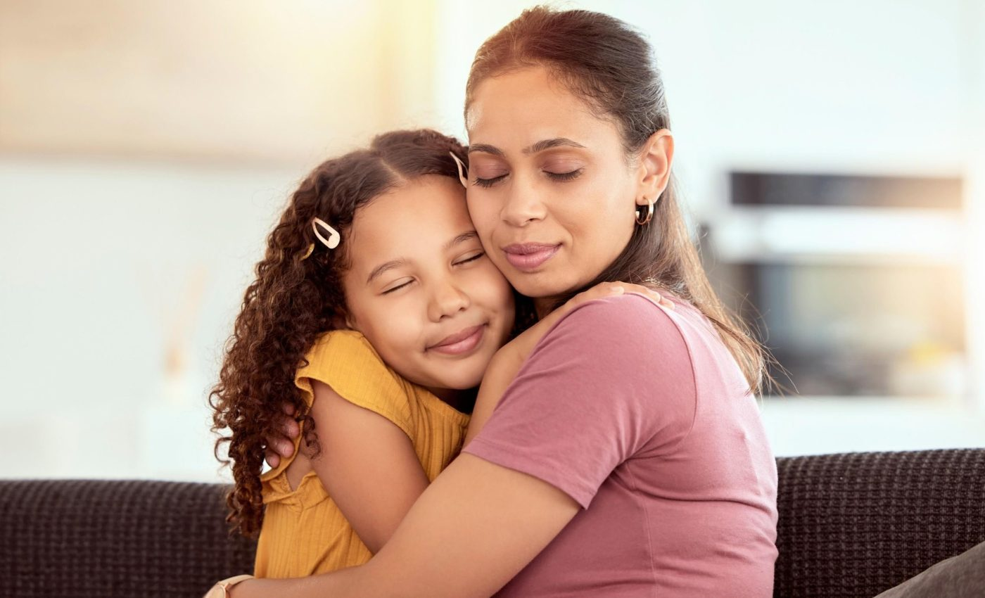 hugging the kid - Parenting Styles Chart