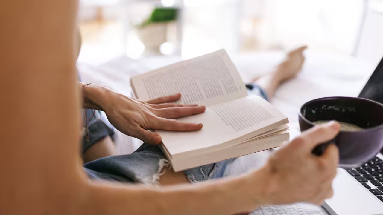 person drinking coffee - Best Parenting Books