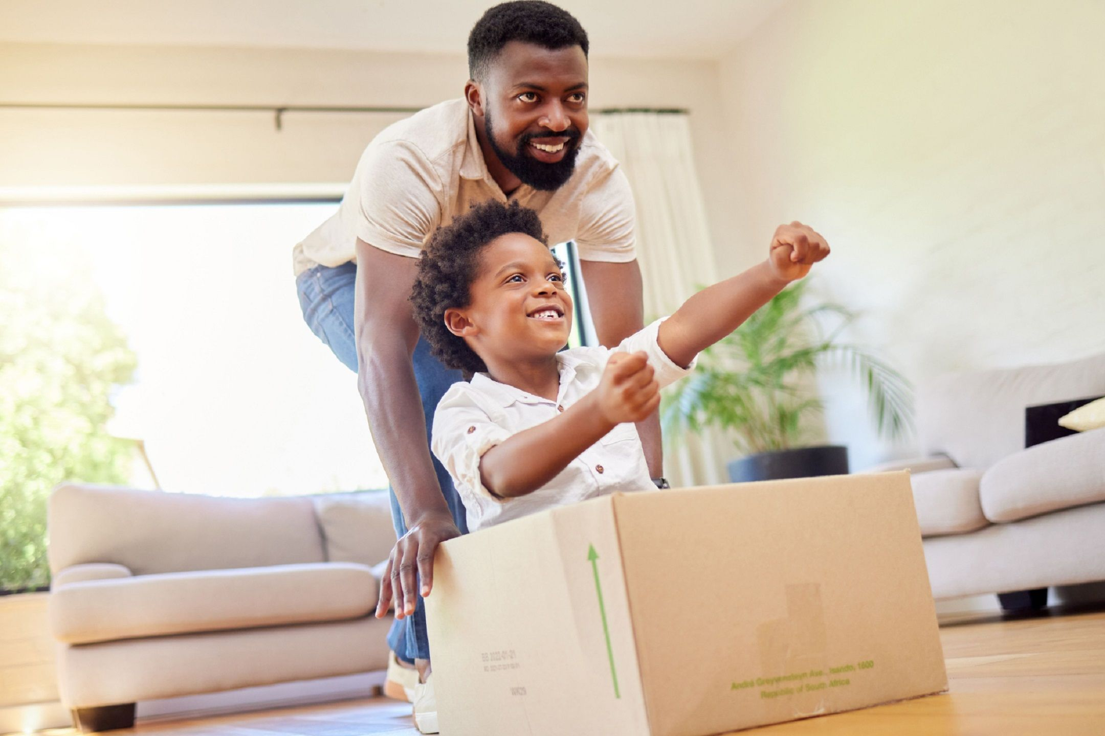 Father Playing with Boy - PACE Parenting