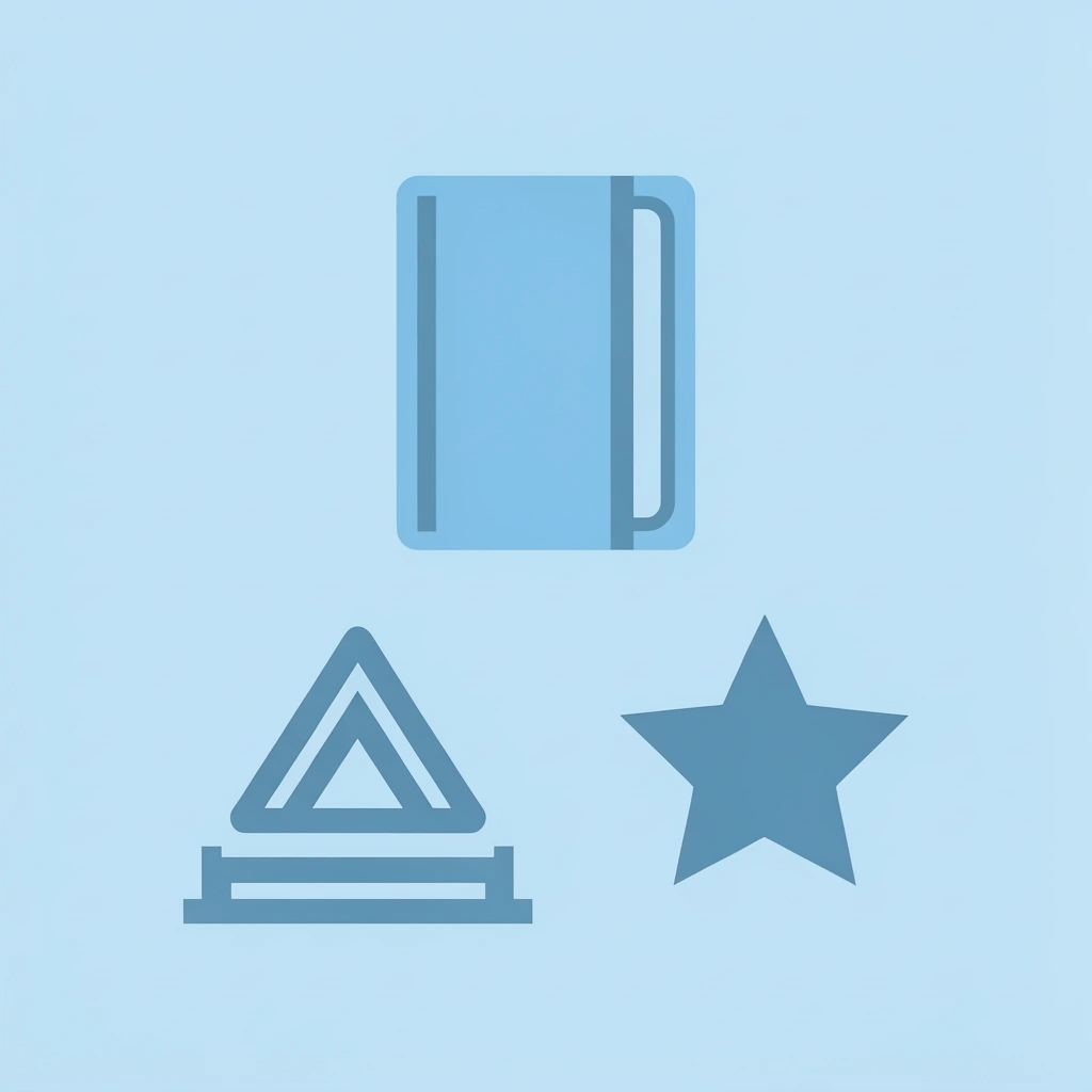 Pyramid with name recognition at the base supporting literacy development above