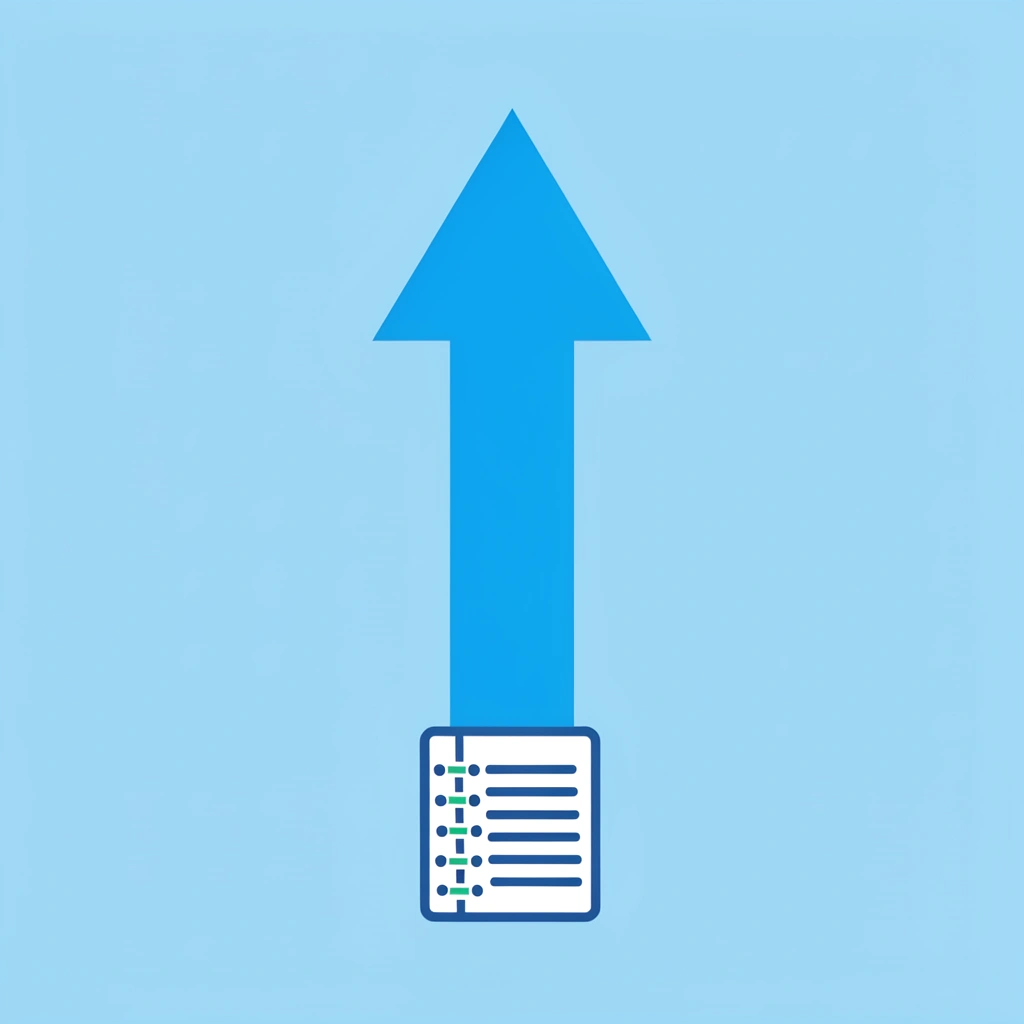 Arrow showing how personalized worksheets with the child's name increase learning motivation and effectiveness