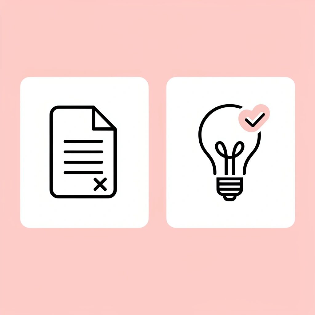 Before and after comparison showing the myth that worksheets are unnecessary crossed out, and the reality that they enhance development when balanced