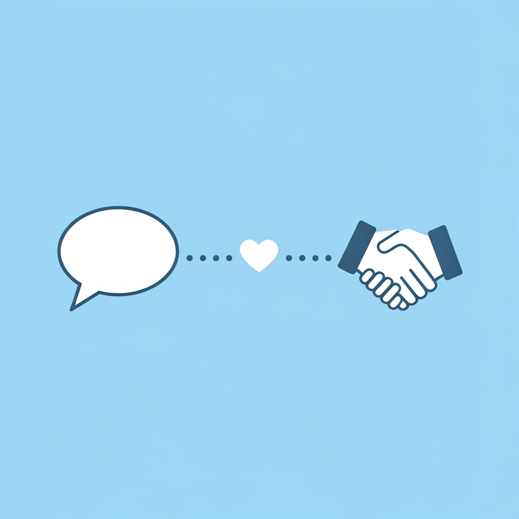 Two connected icons showing the link between abstract learning and concrete, tangible anchors