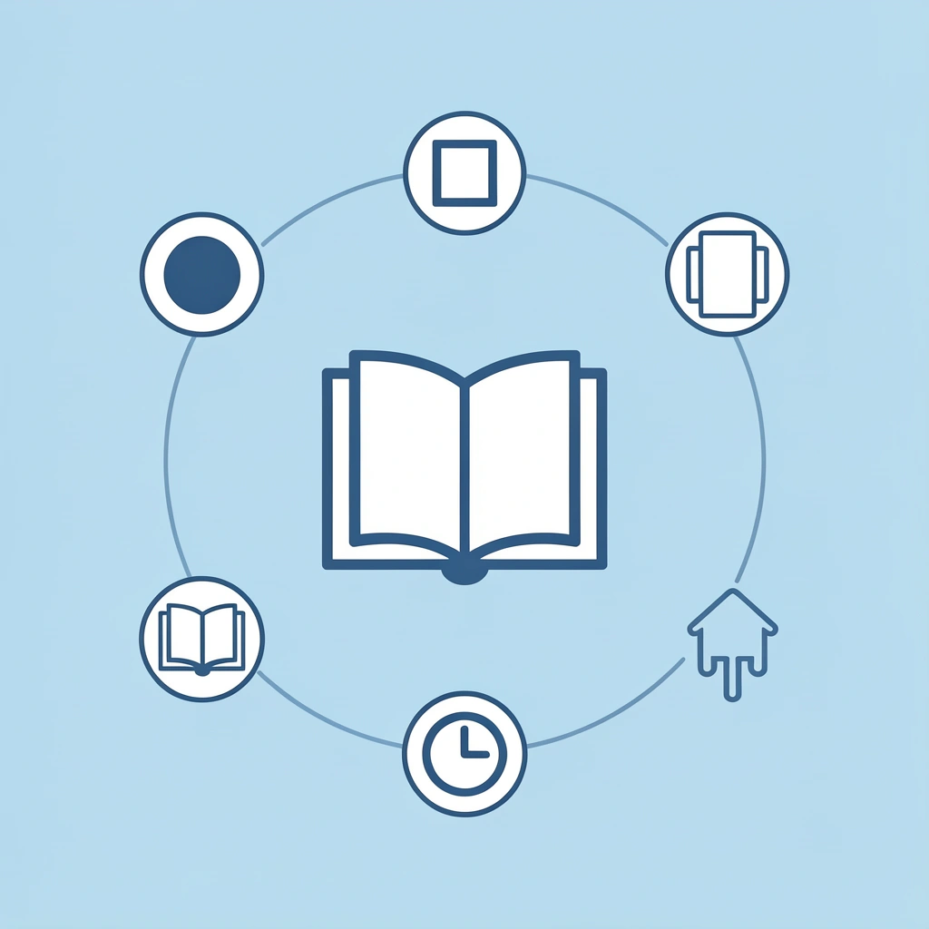 Central hub showing how everyday activities like reading, counting snacks, and sorting laundry develop core preschool skills