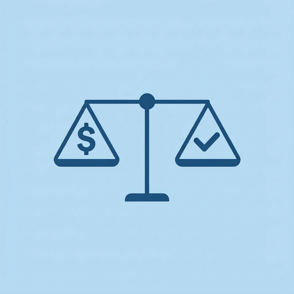 Balance scale showing free coloring pages on one side equal to costly preschool prep programs on the other