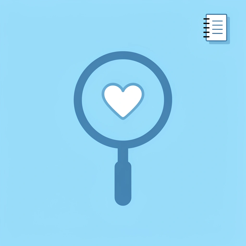 Magnifying glass focusing on the concept of making abstract gratitude concrete for preschoolers