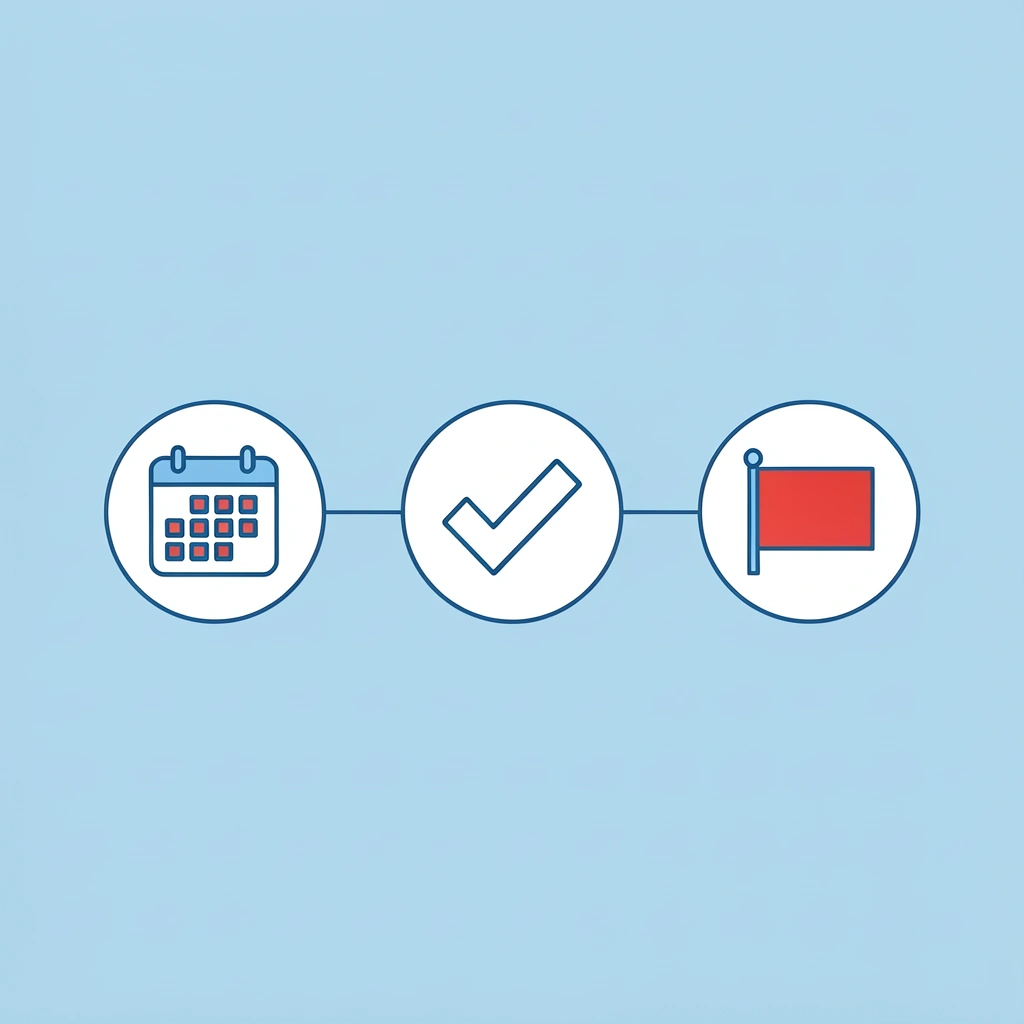 Timeline showing preparation spanning 2-3 weeks before the first day of preschool