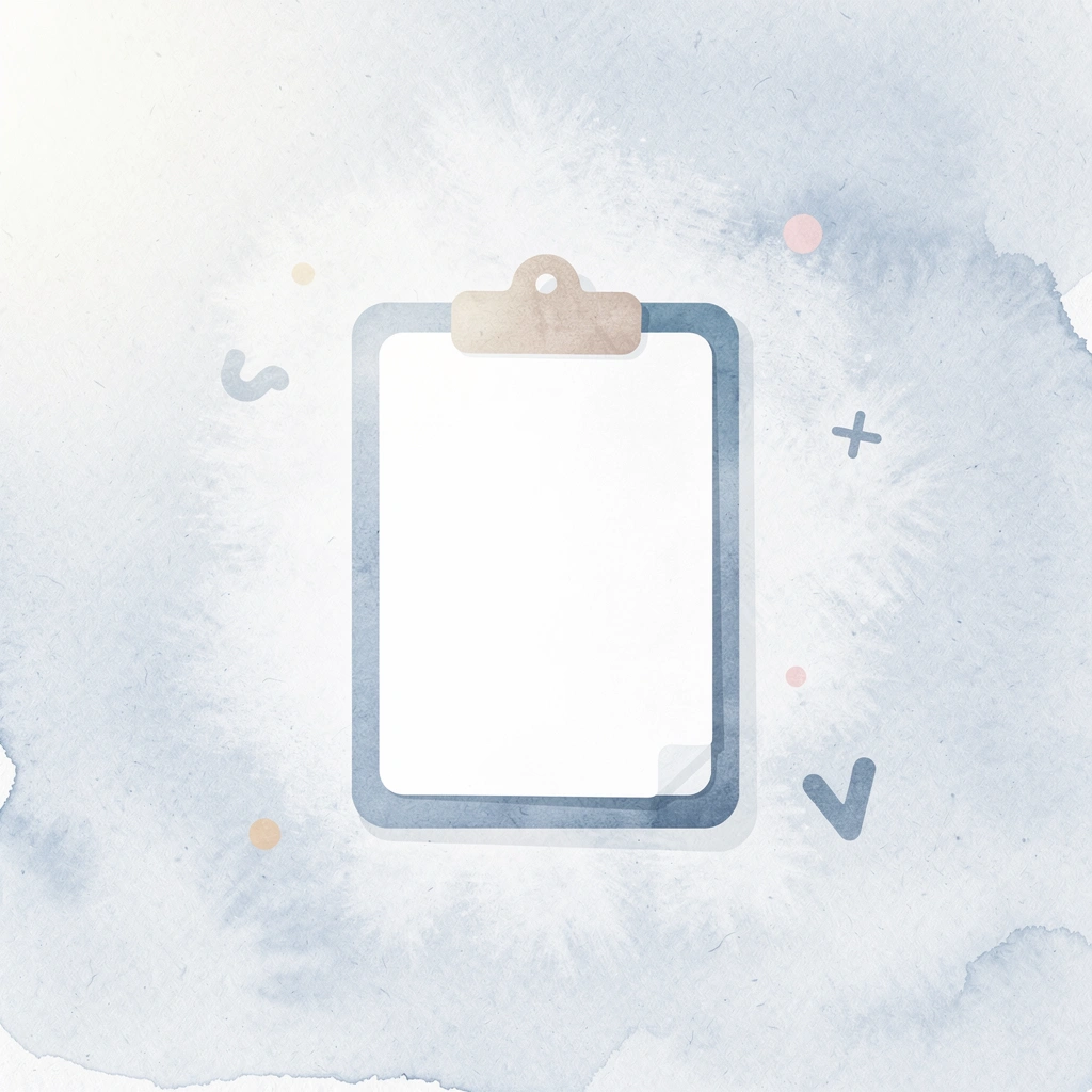 Clipboard icon representing documentation and accountability