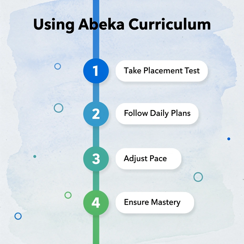 Step-by-step guide for using the Abeka curriculum effectively