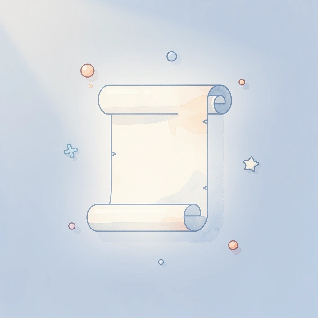 Scroll icon representing Declaration of Intent requirement