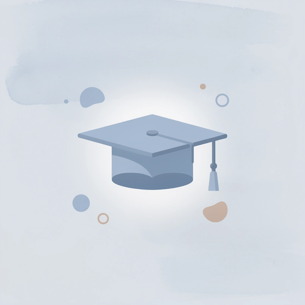 Graduation cap icon representing legal homeschooling in Georgia