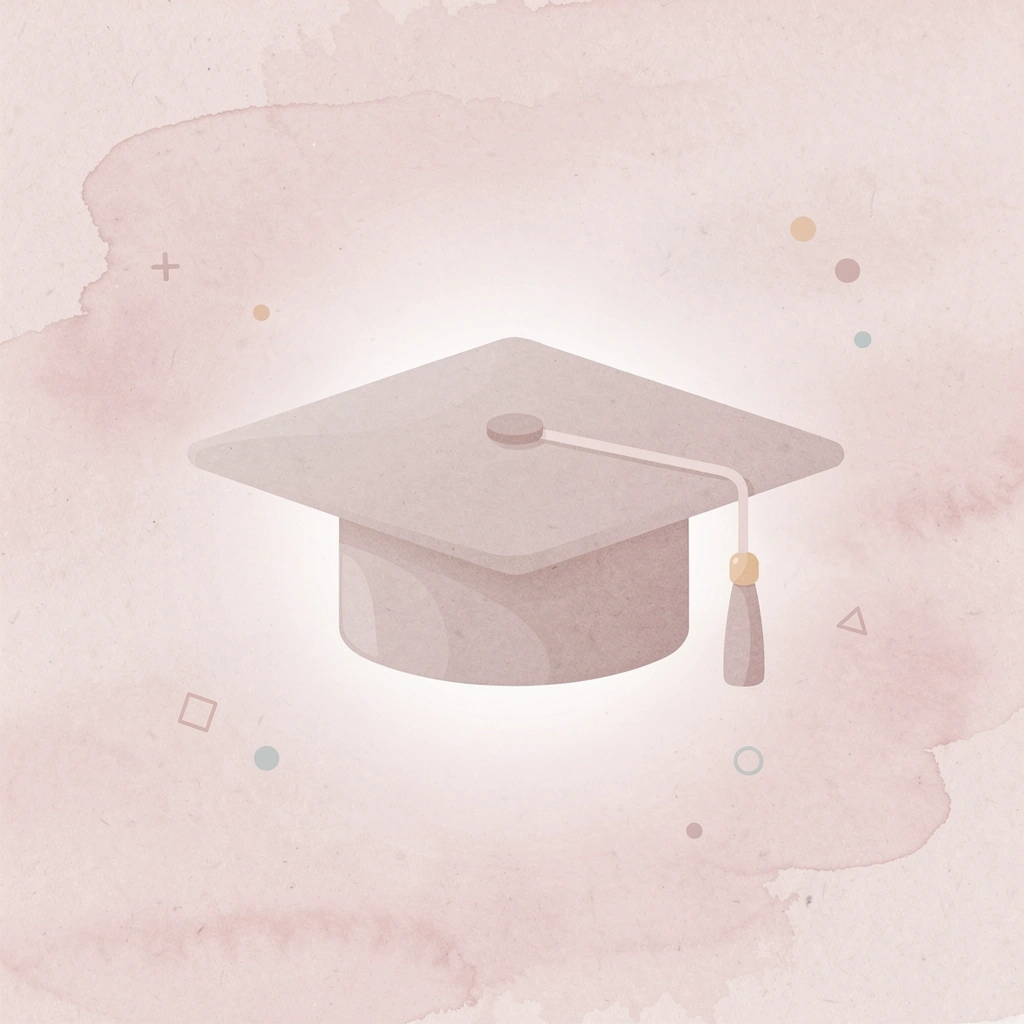Graduation cap icon representing homeschool education