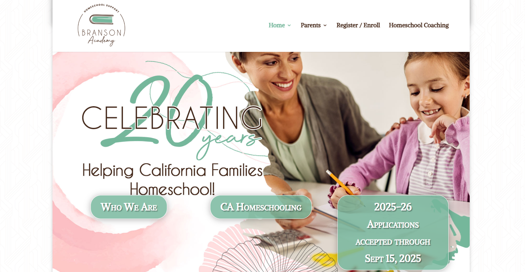 Branson Academy - How to Homeschool in California