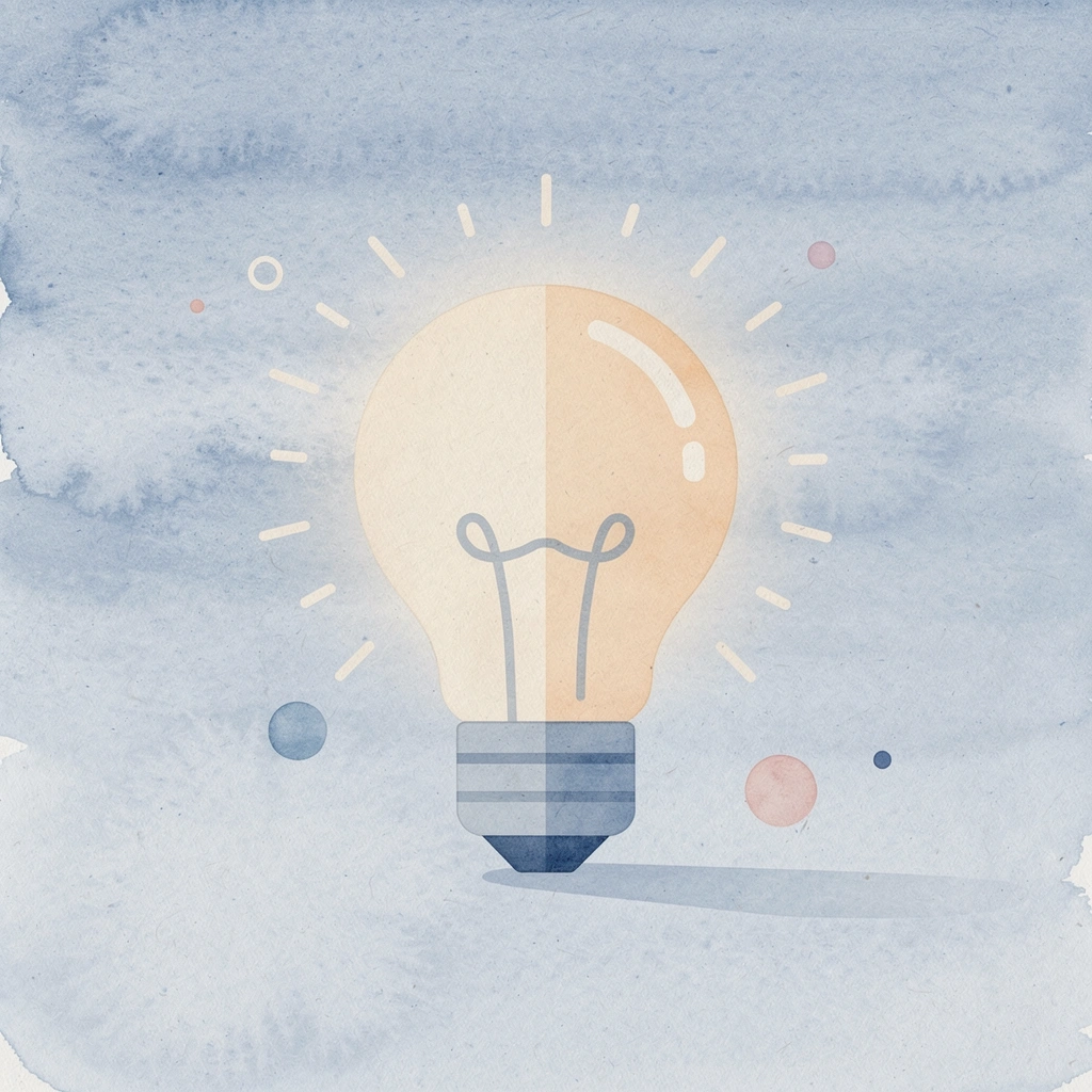 Lightbulb icon representing personalized learning approach