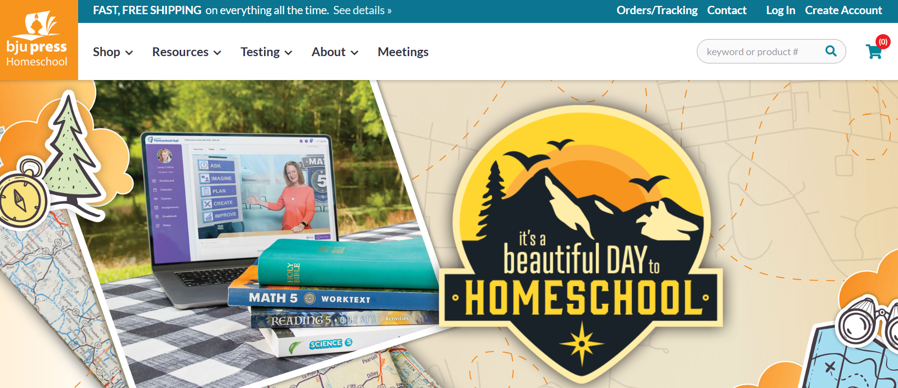 BJU Press - 5th Grade Homeschool Curriculum