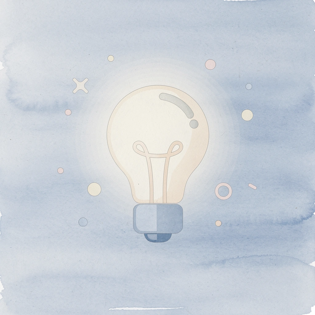 Lightbulb icon highlighting key insight about preschooler learning