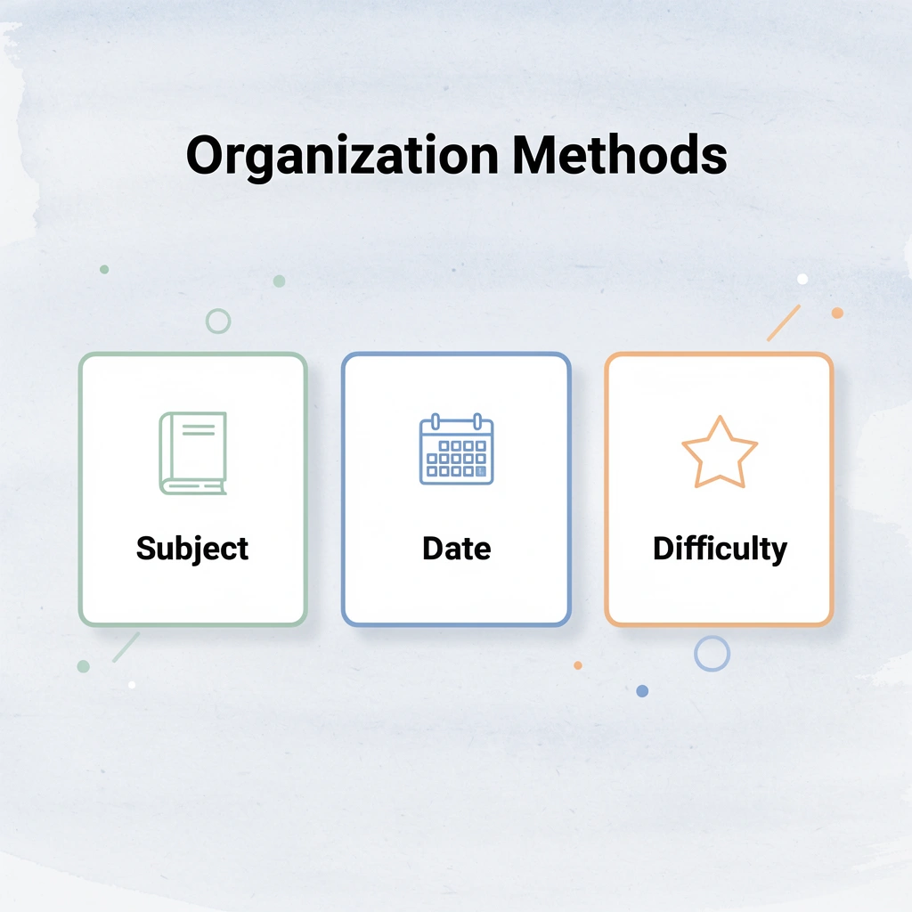 Three organization methods for homeschool materials