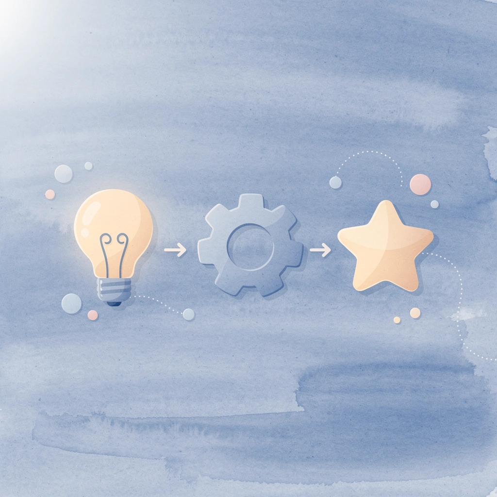 Three connected icons showing brain, heart, and graduation cap representing cognitive, emotional, and academic development