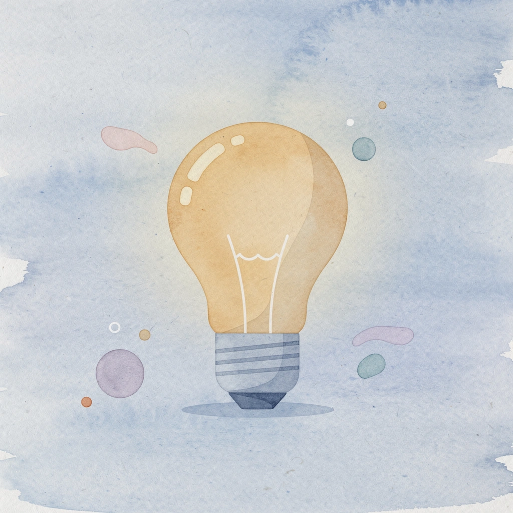 Lightbulb icon representing creative experimentation