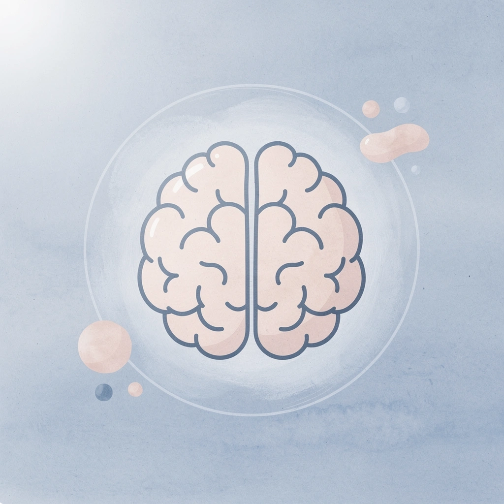 Brain icon representing executive function development