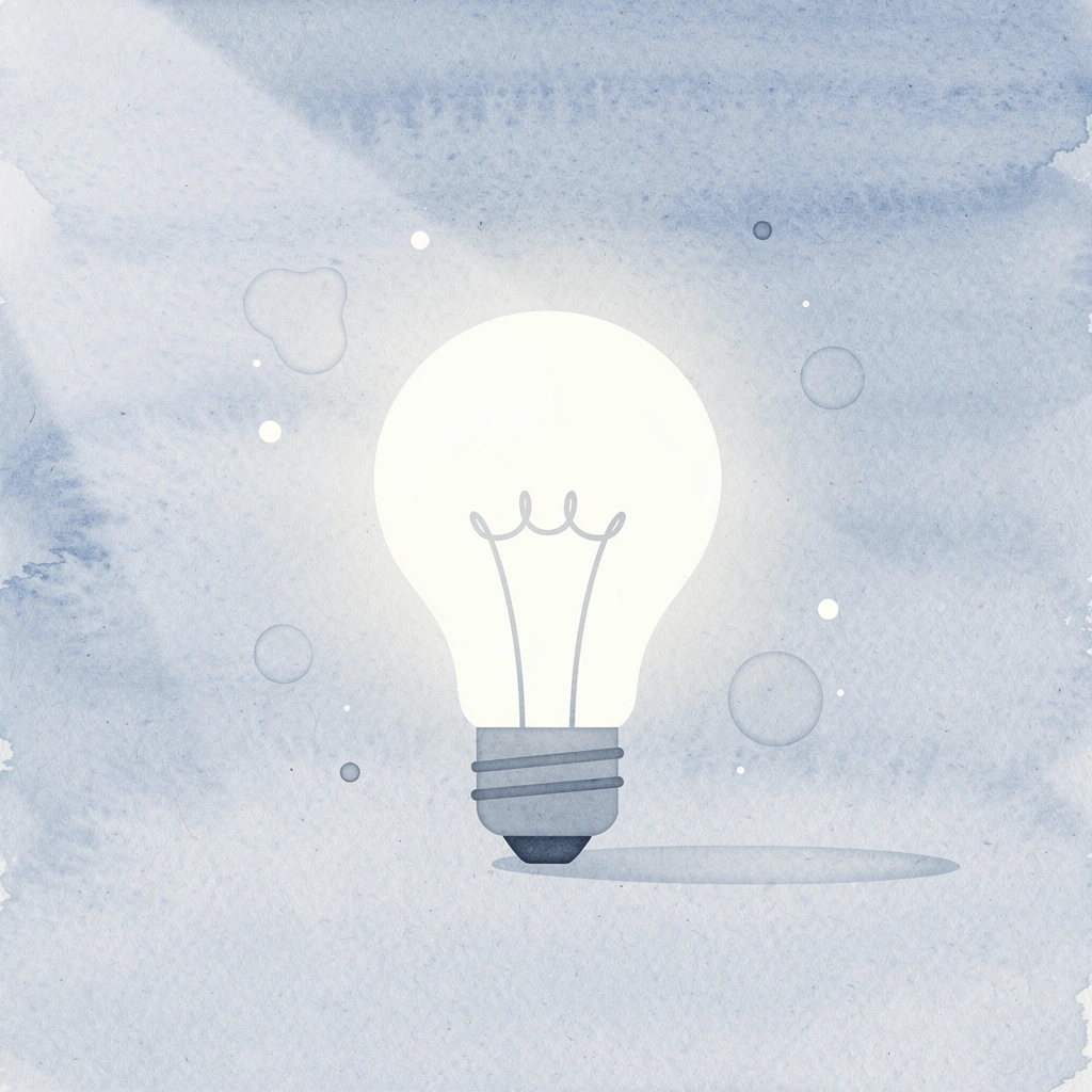 Lightbulb icon representing creativity and ideas
