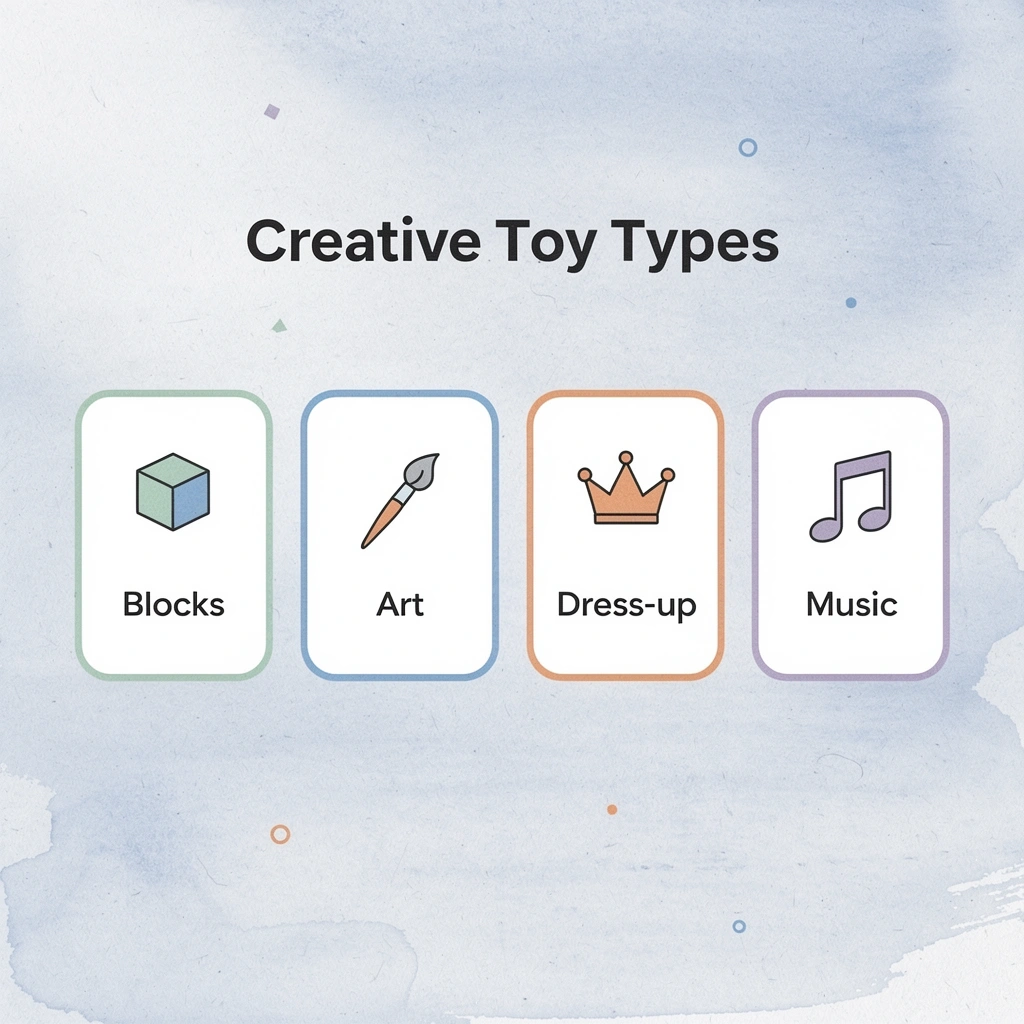 Four types of creative toys for toddlers