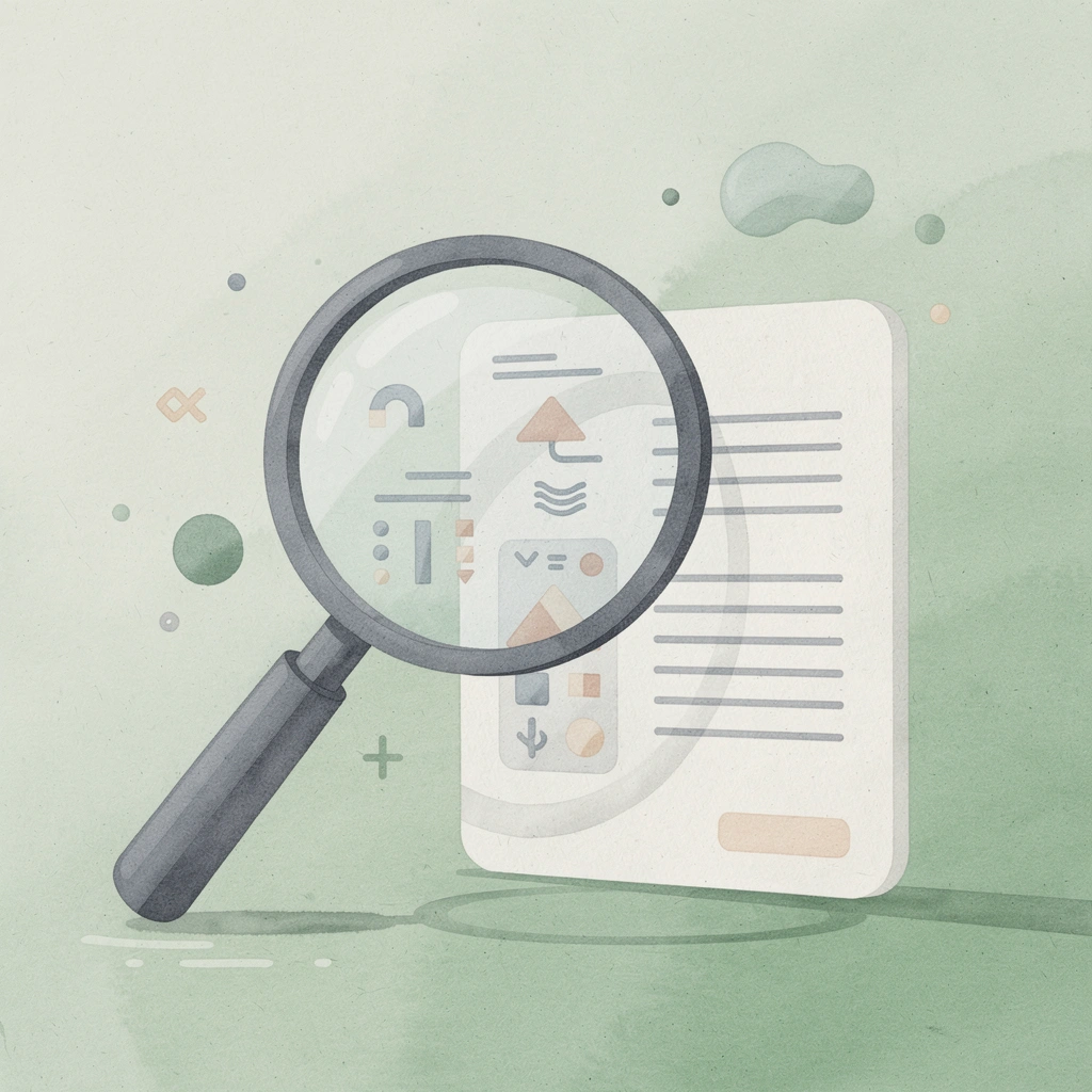 Scene of a magnifying glass examining financial documents to uncover unauthorized charges