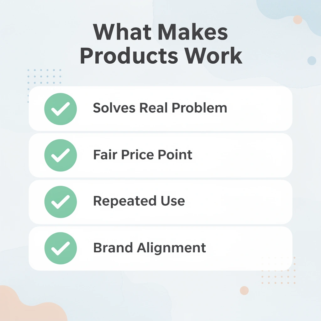 Checklist of qualities that make promotional products deliver strong ROI
