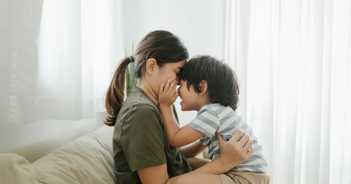 Mother Loving her Child - Gentle Parenting