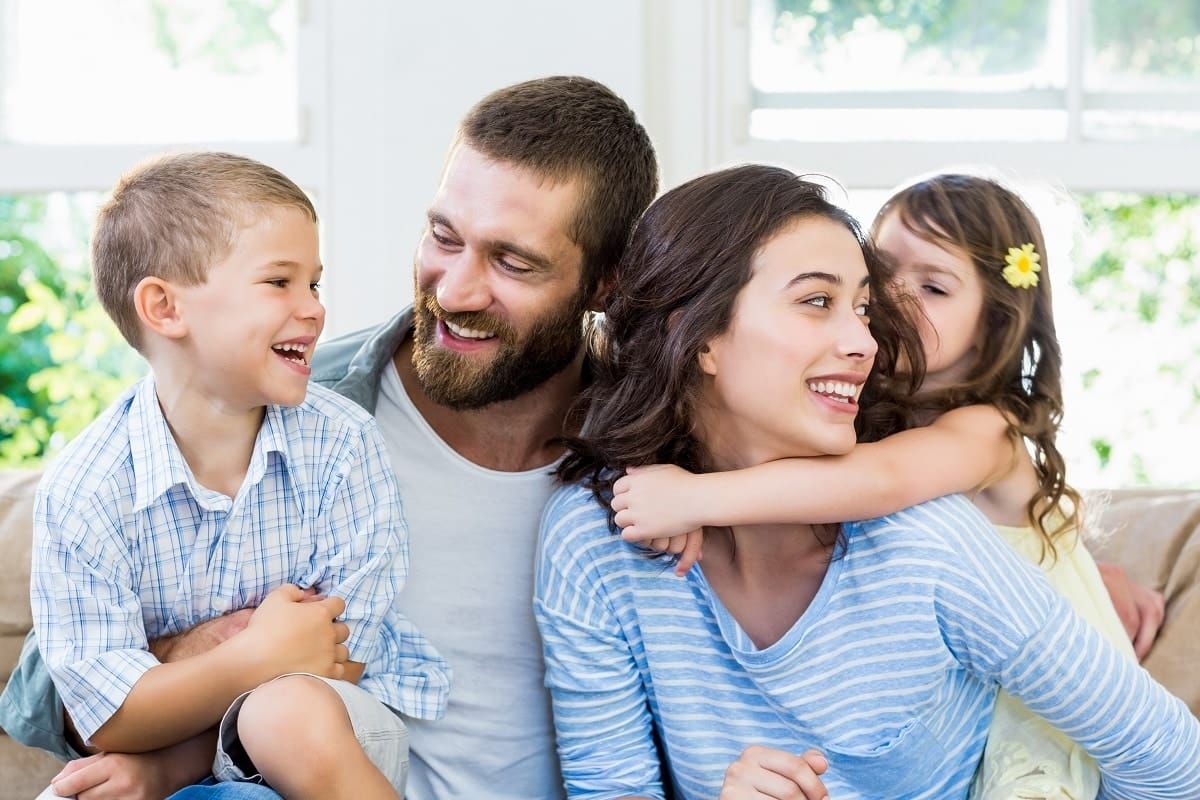 Happy family - Bible Verses About Parenting