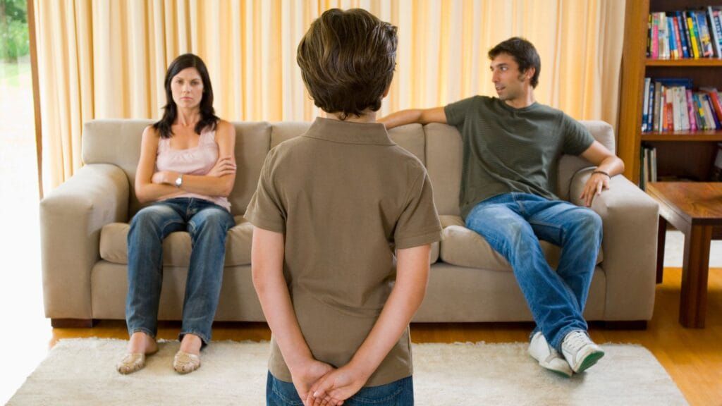 Parents with Kid - Parenting Hell