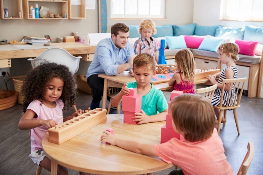 Kids Doing Activities - Preschool vs Daycare