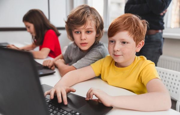 Kids Using Laptop - Best Learning Games for Kids