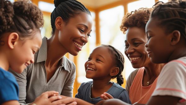 Mothers Talking to Kids - Parenting Techniques