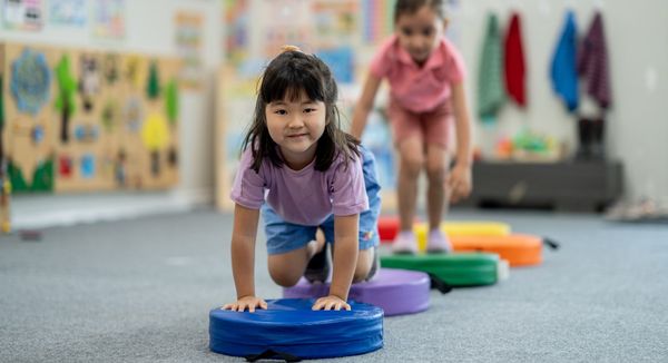 Kids in school - Playing Preschool Curriculum