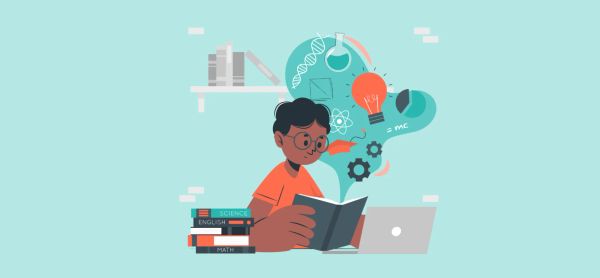 Kid solving maths - Online Homeschool Curriculum 