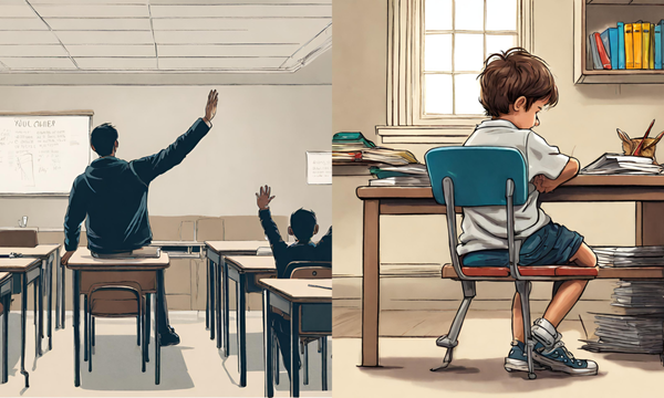 students in class - Homeschool Vs Public School