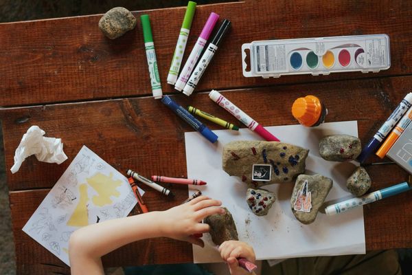 Kid doing Activity - Kids Learning