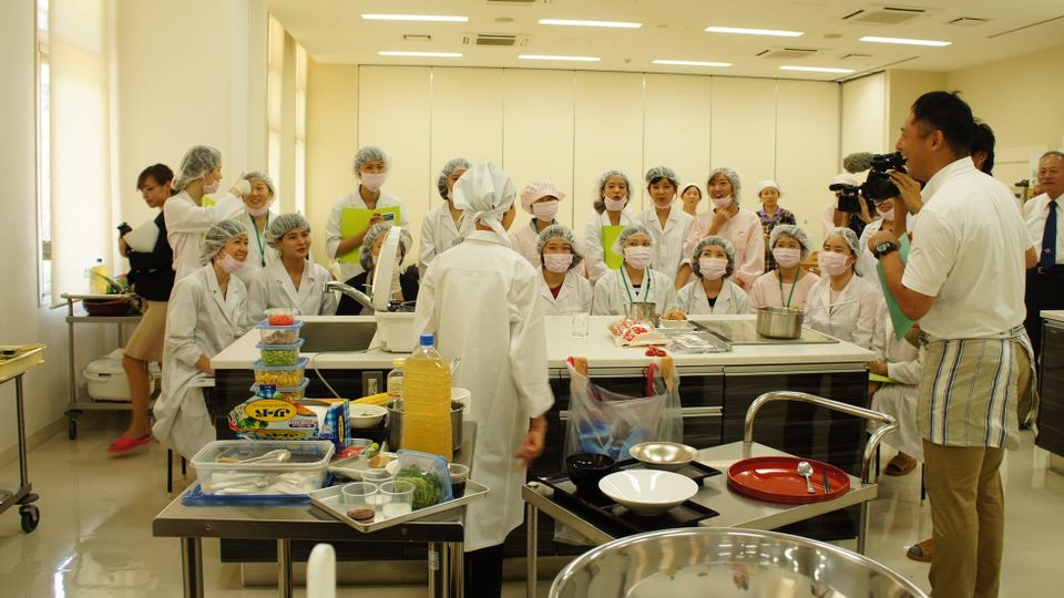 Experiencing Umami and cooking on a TV show in Fukuoka