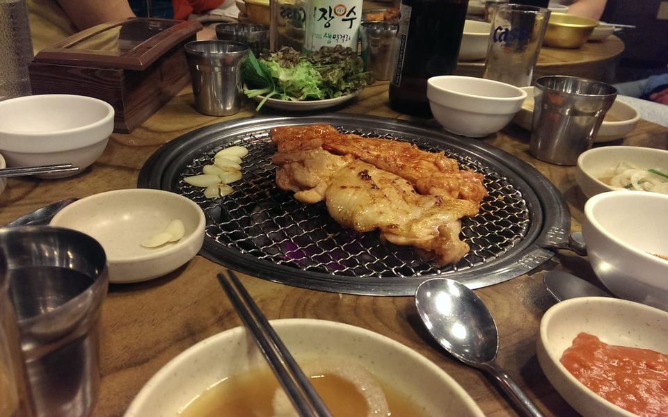 Korean Chicken BBQ (Dak Galbi)